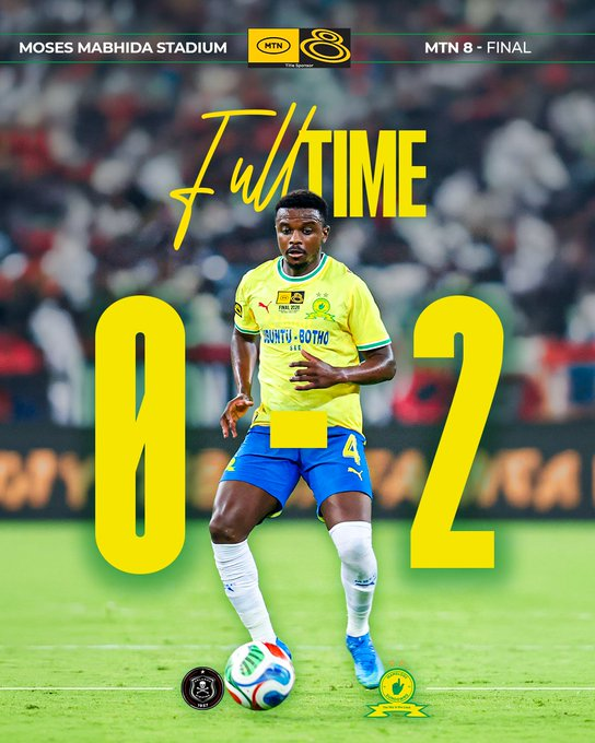 ienzoduarte's tweet photo. 🇿🇦🏆 ¡MAMELODI SUNDOWNS ES EL CAMPEÓN DE LA MTN 8 CUP EN SUDÁFRICA!

Le ganó 2-0 la final a Orlando Pirates

Suma su 5° título en el torneo (1988, 1990, 2007, 2021 y 2026) y corta una racha de cuatro títulos seguidos de los Bucaneros (campeones 2022-2025) https://t.co/hGzEjTqgPZ