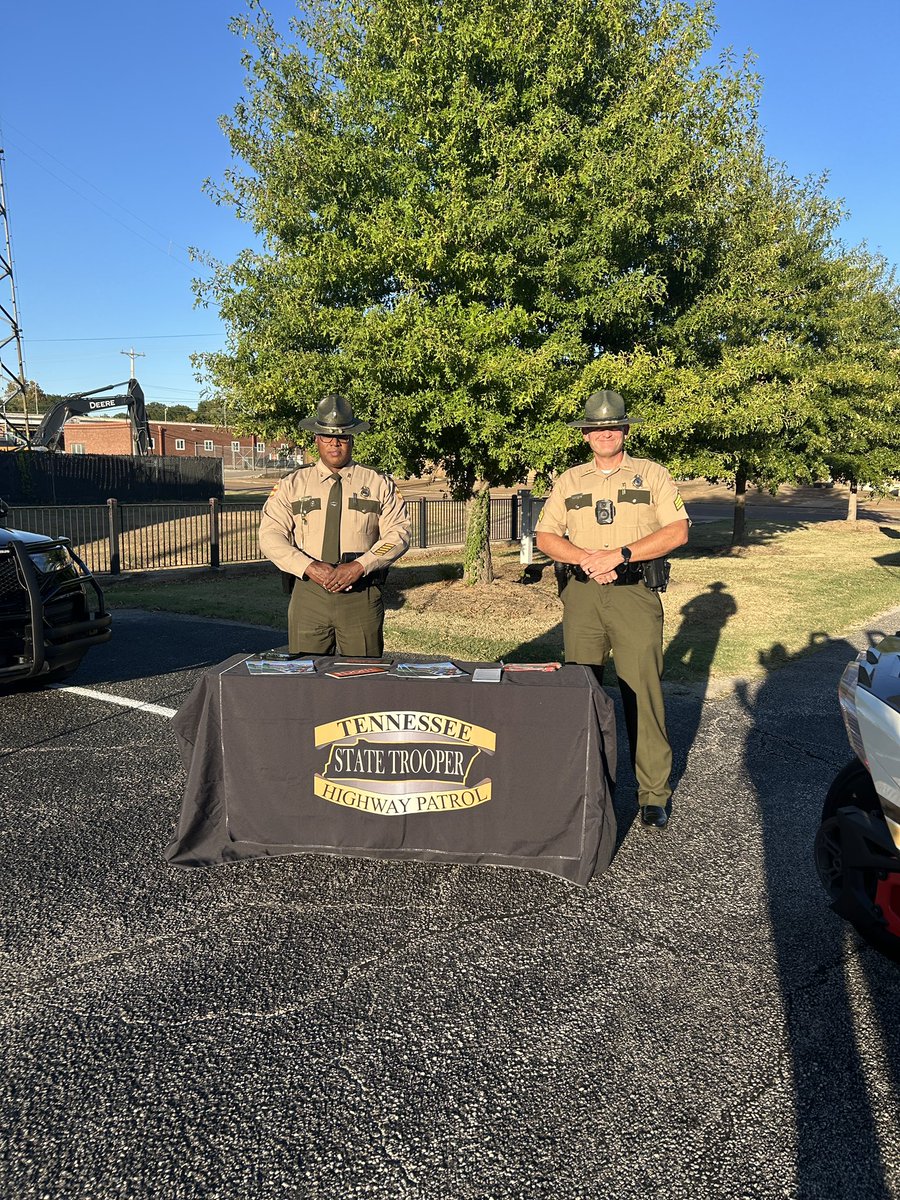 THPJackson's tweet photo. National Night Out in Jackson! Thanks to  @JacksonTNPolice for hosting and allowing us to partake in this great event! #FaithandBlue2026 https://t.co/SgWilR0d9x