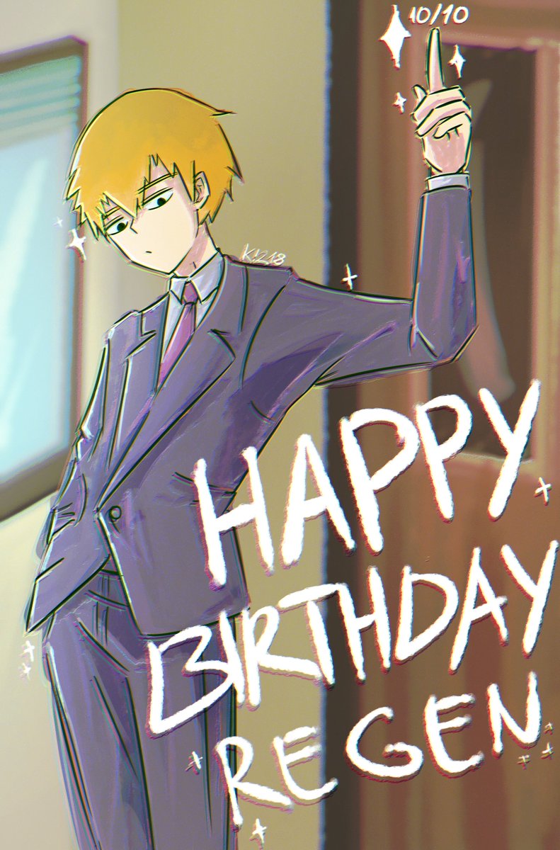 KI218_'s tweet photo. HAPPY BIRTHDAY REGEN o(*≧▽≦)ツ┏━┓
#霊幻新隆生誕祭2026 #霊幻新隆誕生祭2026 https://t.co/BnUHc6irgU