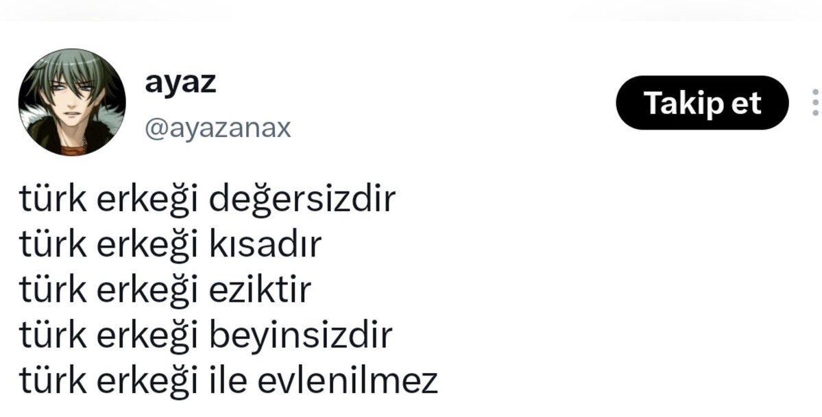 _ownerofmyown's tweet photo. O kadar gerizekalı ki böyle tweetler atıyor sonra Dilanlar, Berivanlar, Türbanlı Zazalar, Boşnaklar rt'liyor 
ve kendine milliyetçiyim diyor https://t.co/wBl08YWIAD