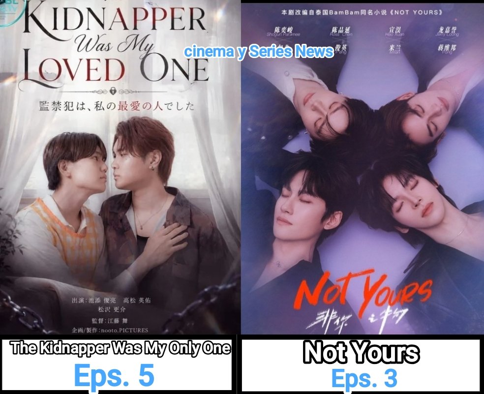 CinemaSerieNews's tweet photo. #seriesbl sábado 10 Octubre #PoliceInLoveEp5 #TheLastOathEp20 #MrFanboyEp7 #NotYoursEp3 #YouManiacEp7 #ProjectXYEp6 #TheKidnaperWasMyLovedOneEp5 #TheReadLeashEp5 #AWinterSunPart3 #AWinterSunSpecialEpsParte3 #blchino #TheMissingPieceEp11 #Tendencia #Serie2026 #Estreno2026 #blthai https://t.co/KvaScOUBUm