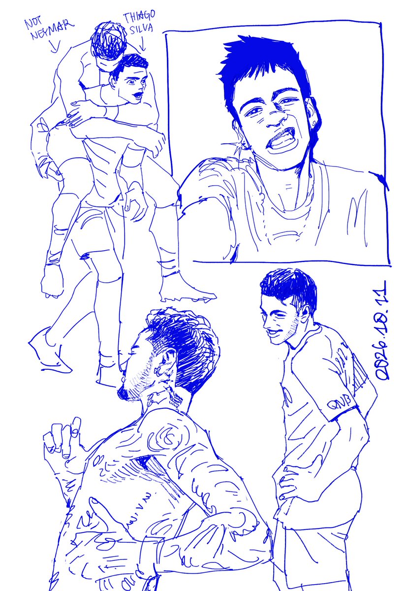 bezucked_'s tweet photo. 練習
#Neymar #Messi #ThiagoSilva https://t.co/yTHKx5cy1R