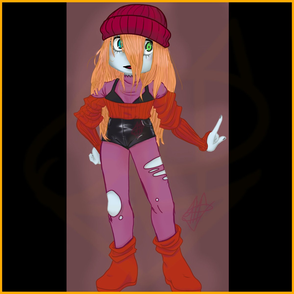 CruCAbstraction's tweet photo. In 2023 I did a Create-A-Character stream to set up my goretober character! My Eerie Dearie, Eedee!
She was so fun to draw, I think it might be about time for a revival! โฅ๏ธ ๐ชฆ
Let the Eedee #OC revival thread commence!
๐งต{1/8} (32 pics)
#art #indie #artist #gore #spookyoc https://t.co/F2U7EM31rL