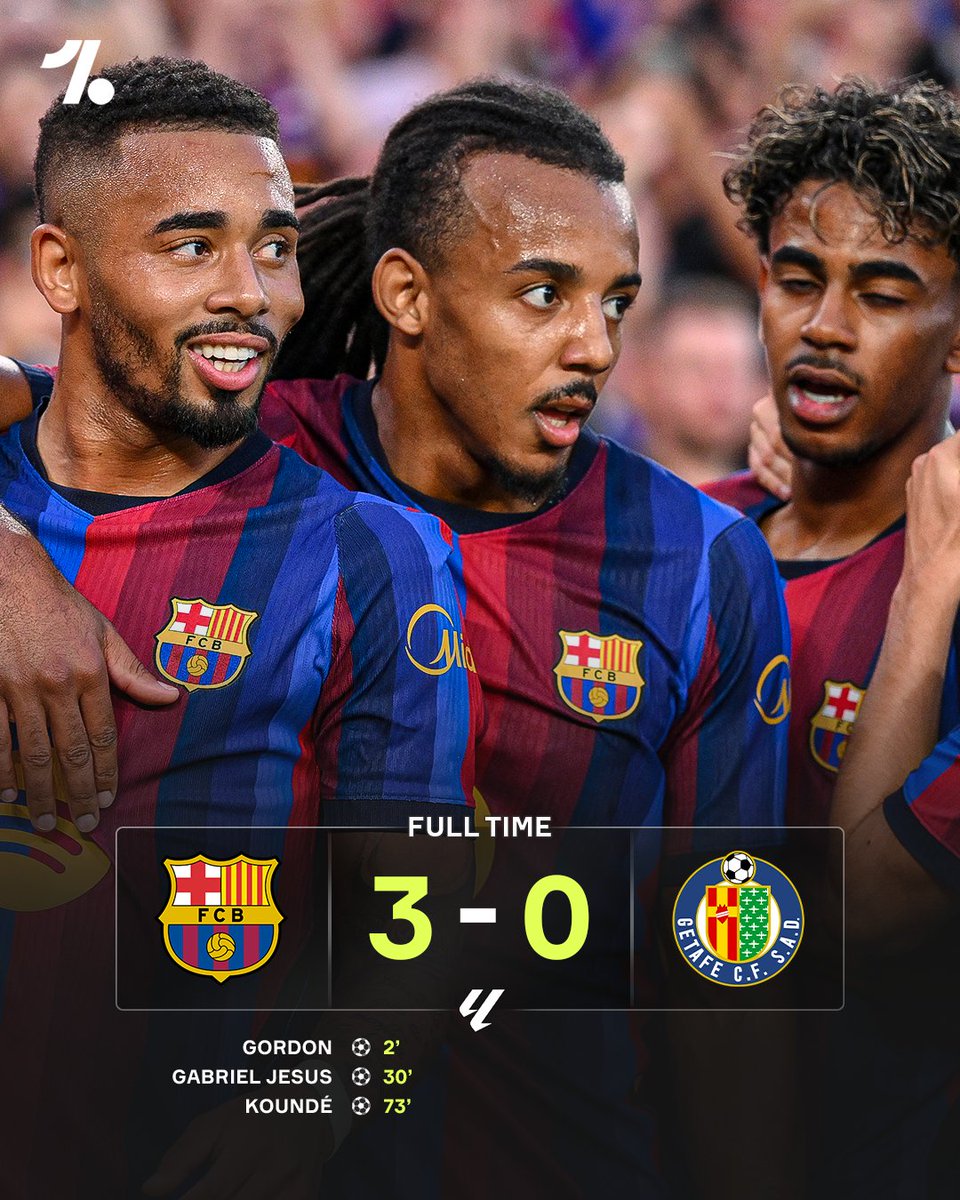 OneFootball's tweet photo. Anthony Gordon's fine form for club and country continues as Barcelona keep up their 100% start to the season 🔥 https://t.co/bYTcIabAtO