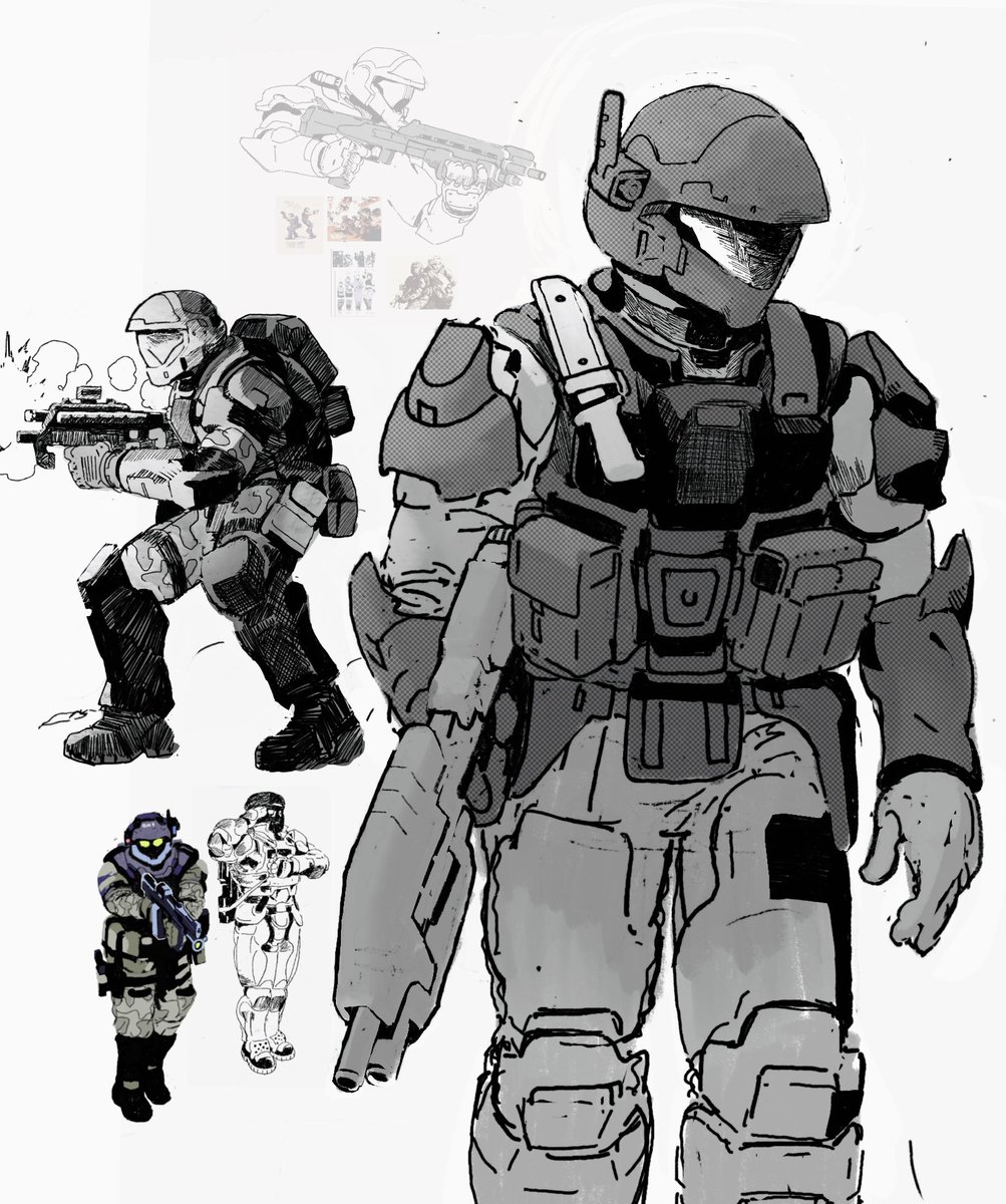 TheCountofS's tweet photo. Wip odst https://t.co/nhnybS3ZAz