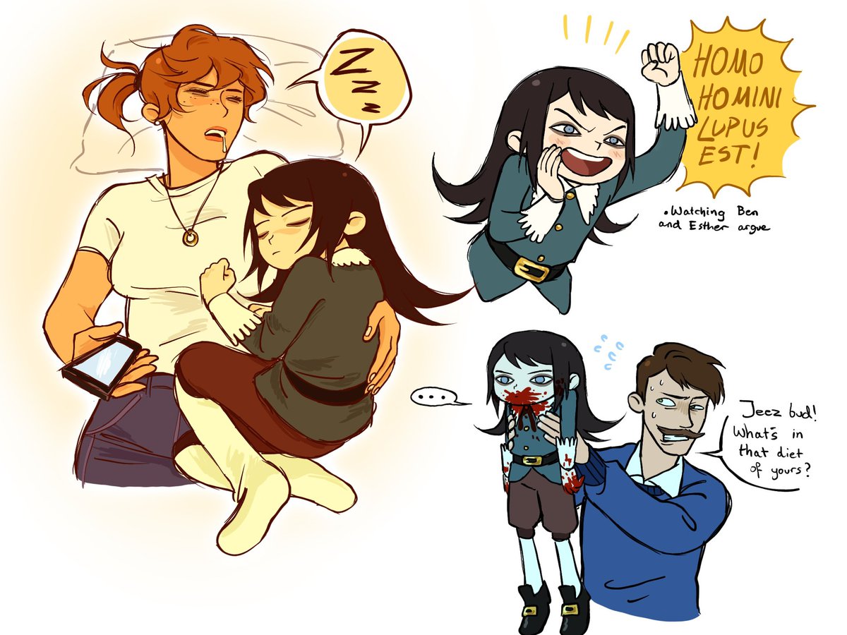 lemxnerror's tweet photo. #hauntedhotel doodles I did roughly a year ago https://t.co/kRu0NhePhv