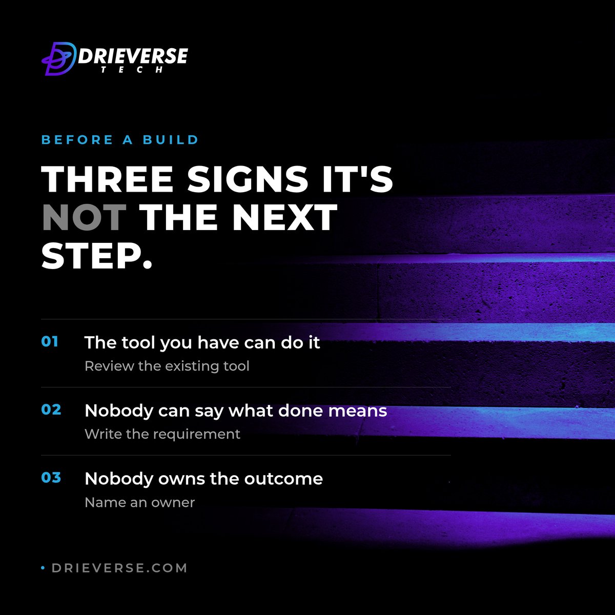 drieversetech tweet picture