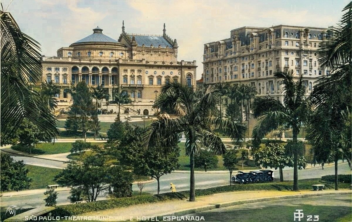 thehemisphere20's tweet photo. 🇧🇷São Paulo's Belle Époque — The Anhangabaú Park in the 1920s https://t.co/rIBhpZkgg9