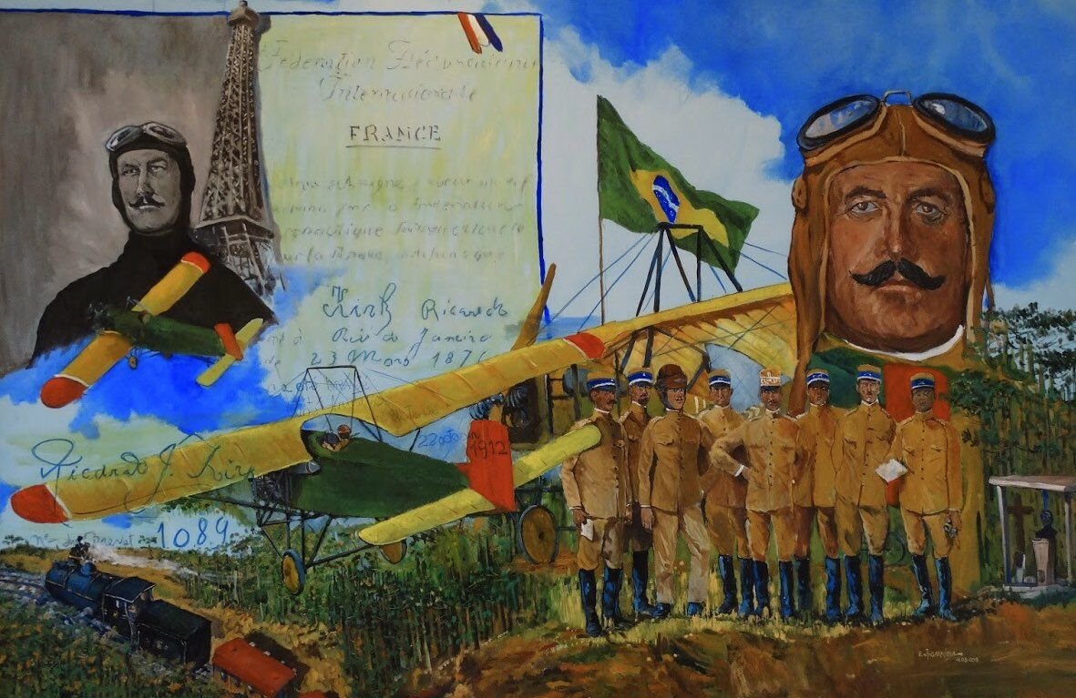 thehemisphere20's tweet photo. 🇧🇷✈️ Ricardo Kirk — The Pioneer of Brazilian Military Aviation (1874–1915) https://t.co/5tHOH2tyj3