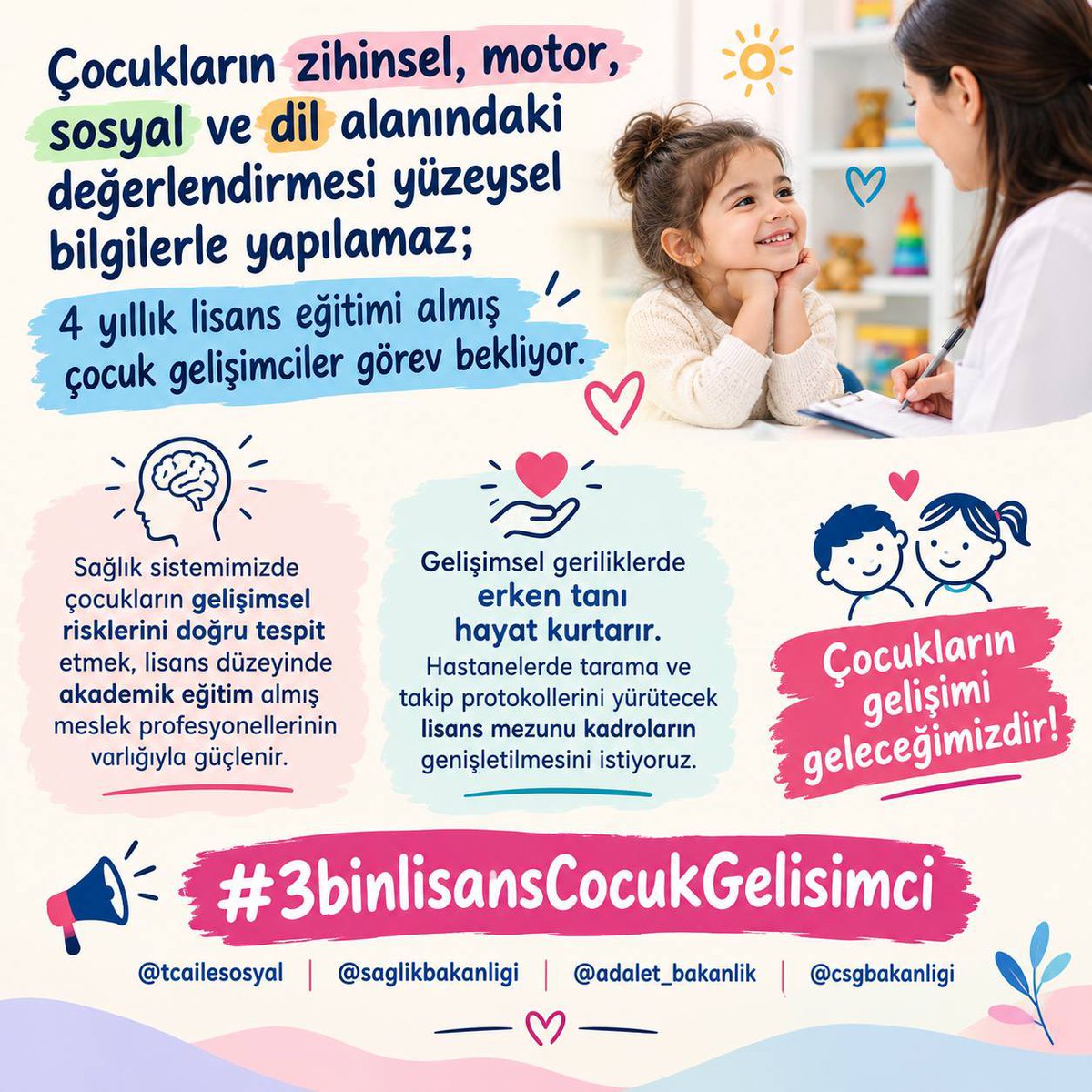 mervedoganv's tweet photo. #3BinLisansCocukGelisimci atama bekliyoruz!!! https://t.co/QQHWIwd9BG