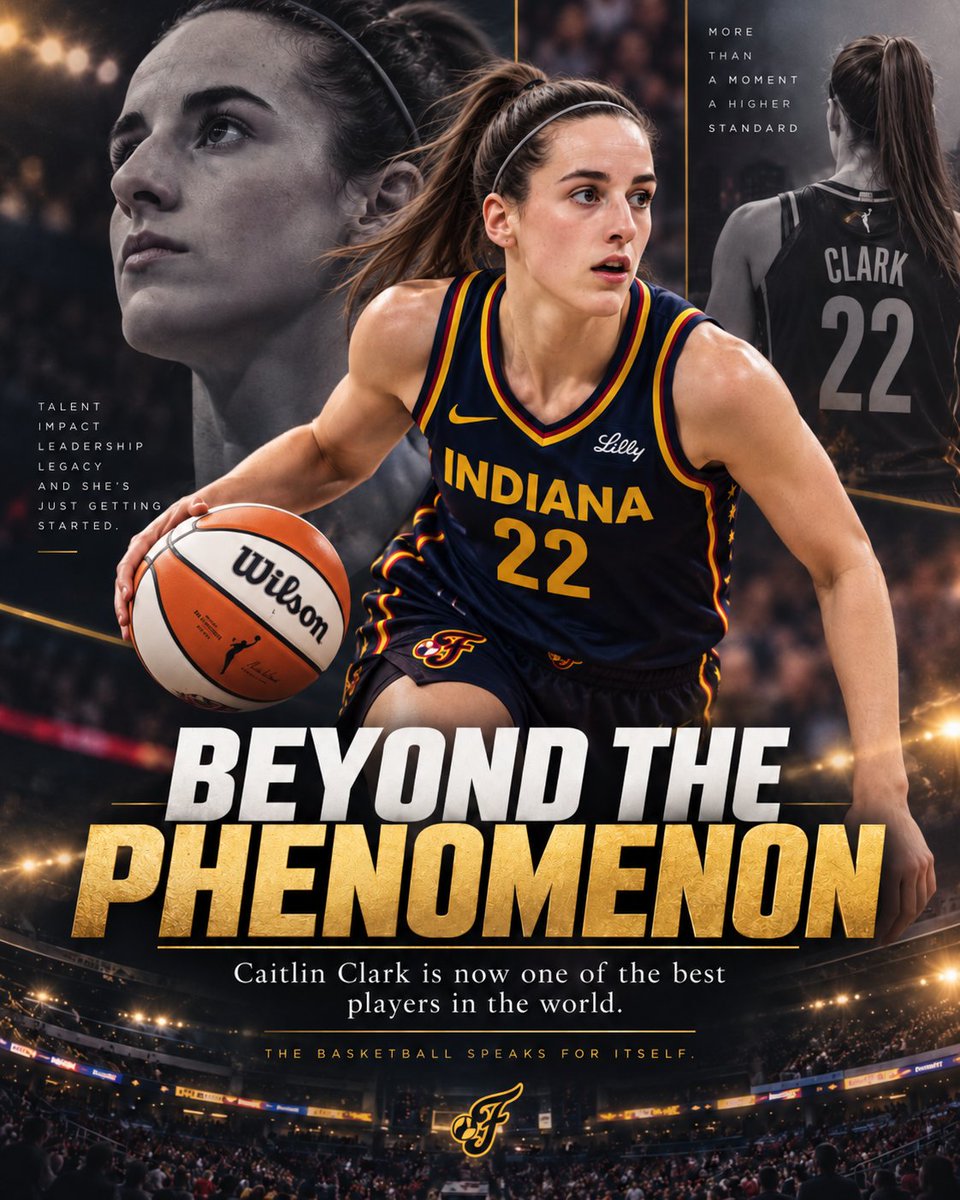 Cover3_mx's tweet photo. At some point, we have to stop talking about Caitlin Clark as a phenomenon and start talking about her as what she has become:

One of the best basketball players in the world.

The crowds are real.
The ratings are real.
The attention she has brought to the WNBA is real.
But none of that should overshadow the basketball anymore.
Clark just finished her third WNBA season averaging 22.3 points and 8.3 assists per game, becoming the first player in league history to finish a season in the top three in both scoring and assists. She helped orchestrate the highest-scoring offense the WNBA has ever seen.

And when the MVP votes were counted, she finished fourth in the league, behind A’ja Wilson, Olivia Miles and her own teammate Kelsey Mitchell.

Think about how quickly the conversation has changed.

Three years ago, the question was whether her college game would translate.

Then it was whether she could handle the physicality of the WNBA.

Then whether all the attention surrounding her was bigger than her actual impact on the court.

We have those answers now.

Clark isn’t great because she brings people into arenas.

She isn’t great because millions of people watch her.

And she isn’t great because she can pull up from the logo.

She’s great because she controls games.

The shooting gets the highlights, but the passing, pace, vision and ability to create offense are becoming just as important to who she is as a player.

The celebrity came first.

The superstardom followed.

But now?

The basketball speaks for itself.