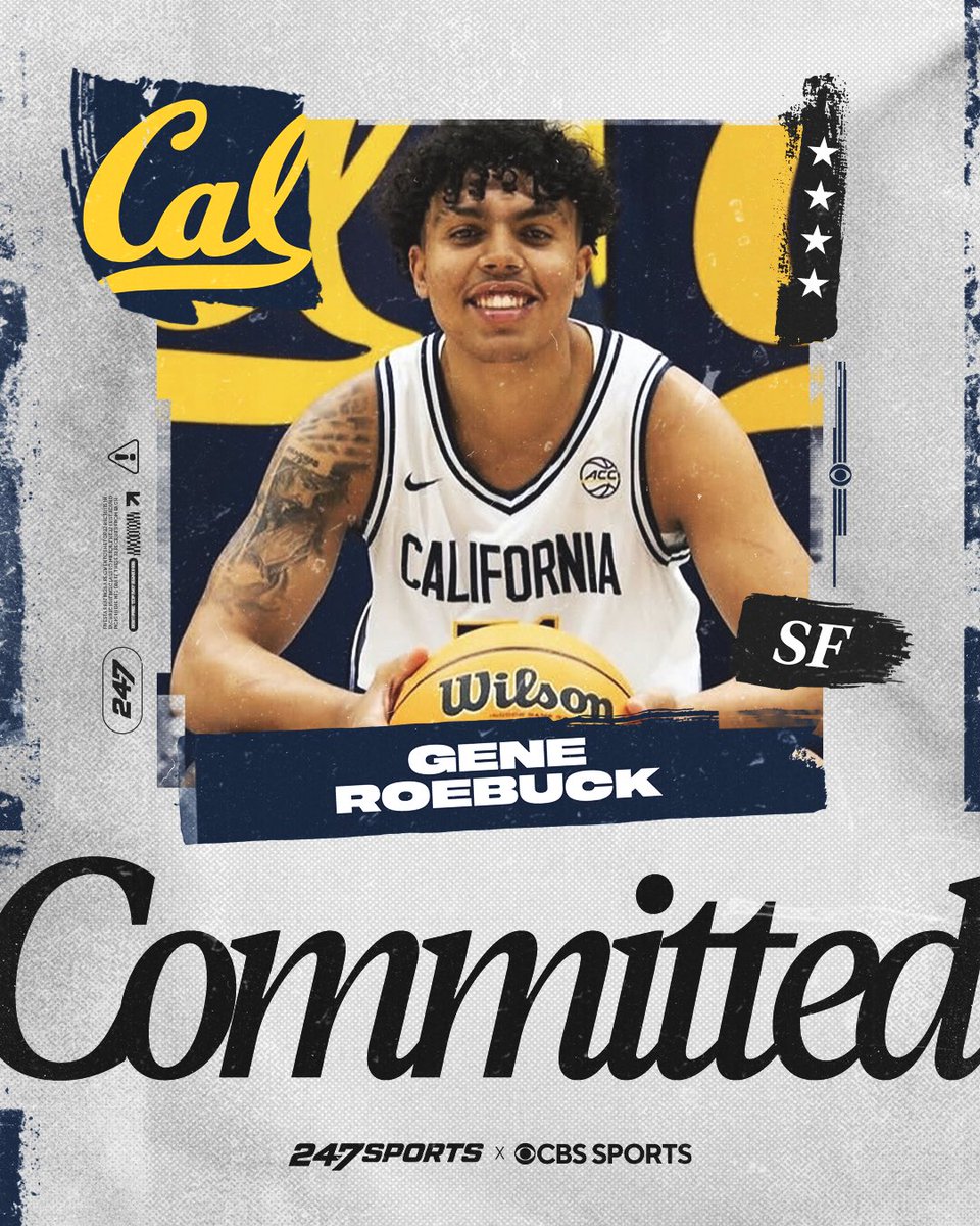 DushawnLondon1's tweet photo. NEWS: Gene Roebuck, a Top 50 prospect in the class of 2027, has committed to Cal, source tells @247Sports 

https://t.co/UdpYhdsJ1e https://t.co/JslvD5HYWY
