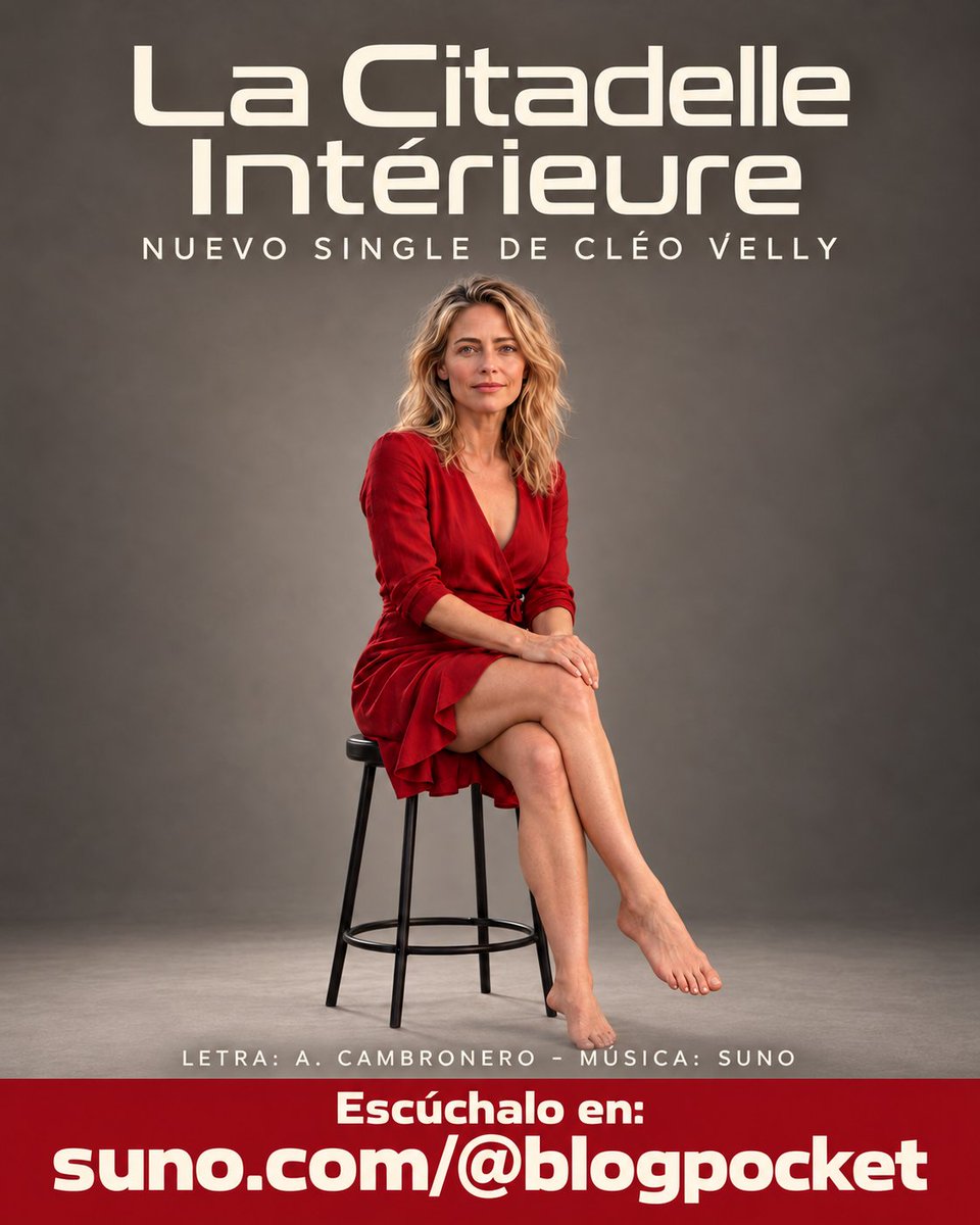 blogpocket's tweet photo. Nuevo single de Cléo Velly «La citadelle intérieure» ya disponible en:

https://t.co/M7sTG1tF42

#IA #musicals #aiartwork https://t.co/zB1JKIboE1