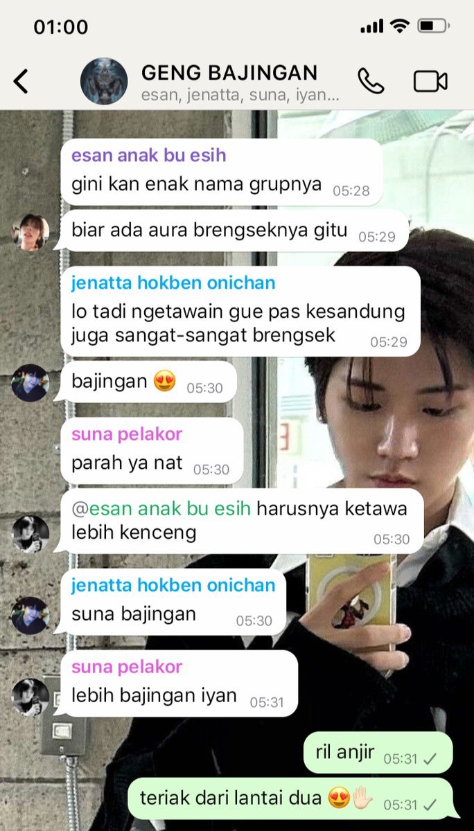 skymoshiii's tweet photo. prompt au.
— handaeng/taessung/nakring/bonedo

Intinya kisah-kasih anak cekulah yang sangat berpotensi menurunkan IQ. Jenatta (mjh) sama Esan (ts) yang hobi banget ngerocokin Suna (sh). Dan disisi lain, Iyan (lh) berusaha nge-gatekeep adiknya, Wuna (wh), dari keganasan Rion (rw). https://t.co/mSmAxBWhck