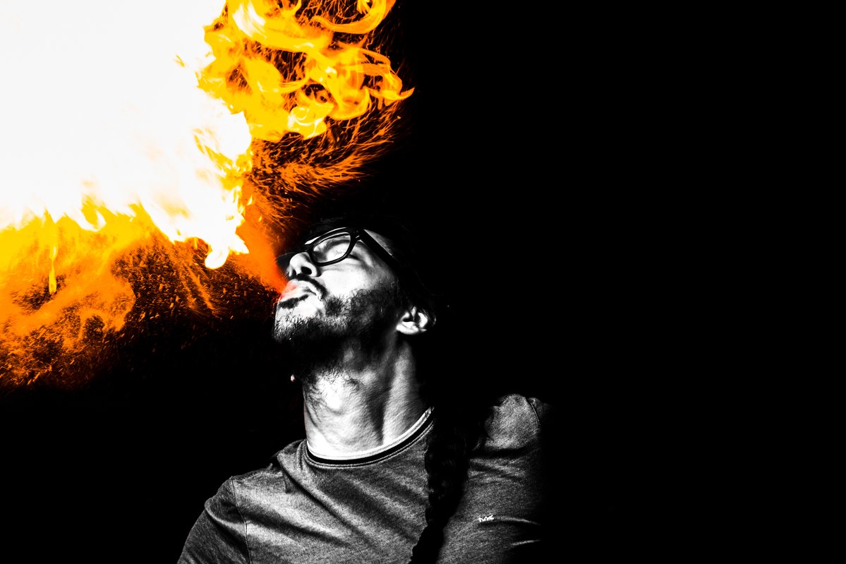 Mrsinent's tweet photo. 5 years of breathing fire and the big breath still gets my heart going 🔥🐉 what should I light up next? https://t.co/BrHP6NnBNS