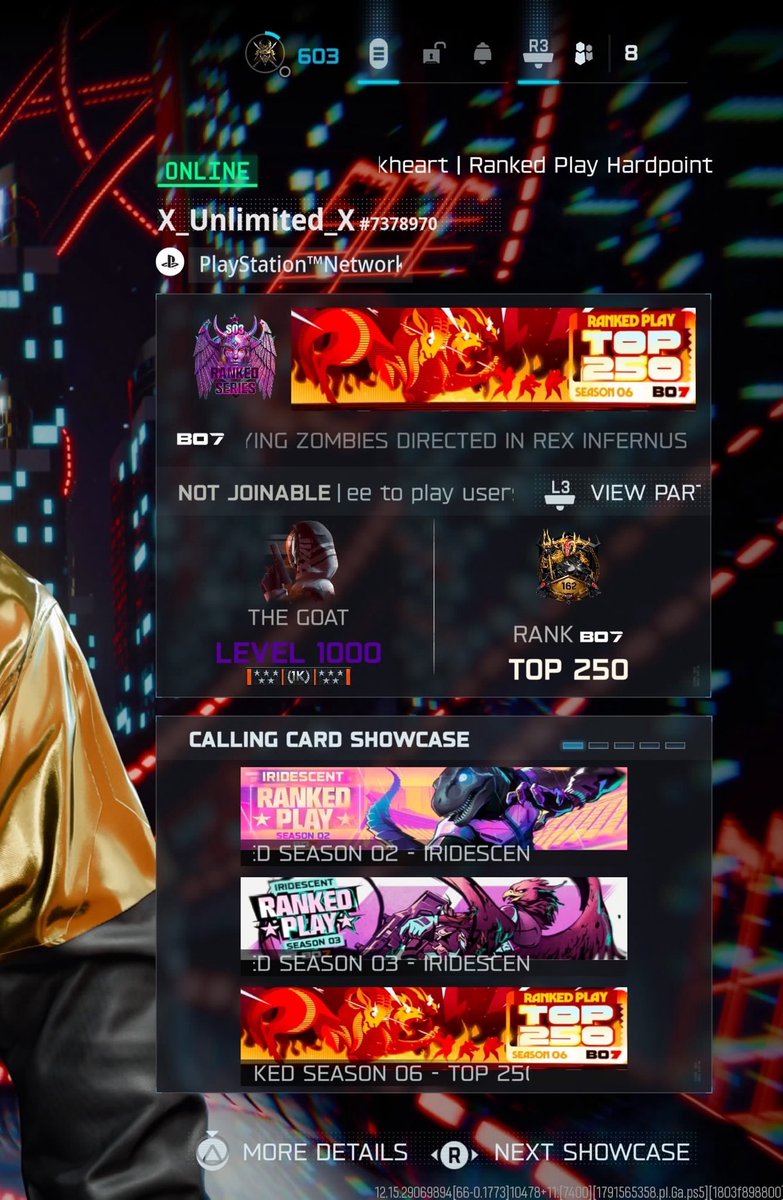 MichaeIVK's tweet photo. CURRENT TOP 250 PLAYER USING BOT LOBBYS TO SECURE HIS TOP 250 PLACEMENT IN SEASON 6, PLEASE INVESTIGATE THIS ACCOUNT AND TAKE CARE OF IT 🔨

X_Unlimited_X#7378970

@Parasite @CallofDutyCM #TeamRICOCHET https://t.co/2WNUWreWs1