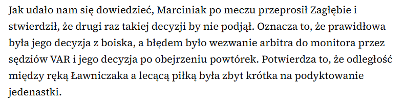 PKarpiarz's tweet photo. Chłop podejmuje decyzję, idzie do VAR-u, zmienia ją i na koniec przychodzi do zespołu, że lol, jednak nie, wcześniej było dobrze XDDDDD
źródło: Piłka Nożna (link niżej) https://t.co/08ISOJ23Kp
