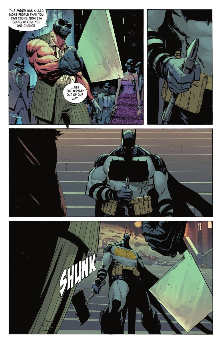 dcuworld's tweet photo. Absolute Batman Animated Series Early footage was just shown at the Jim Lee panel at NYCC!

It was the first fight scene of Batman in Issue 1!

Via:@thechrisanton https://t.co/Plnw2htJGz
