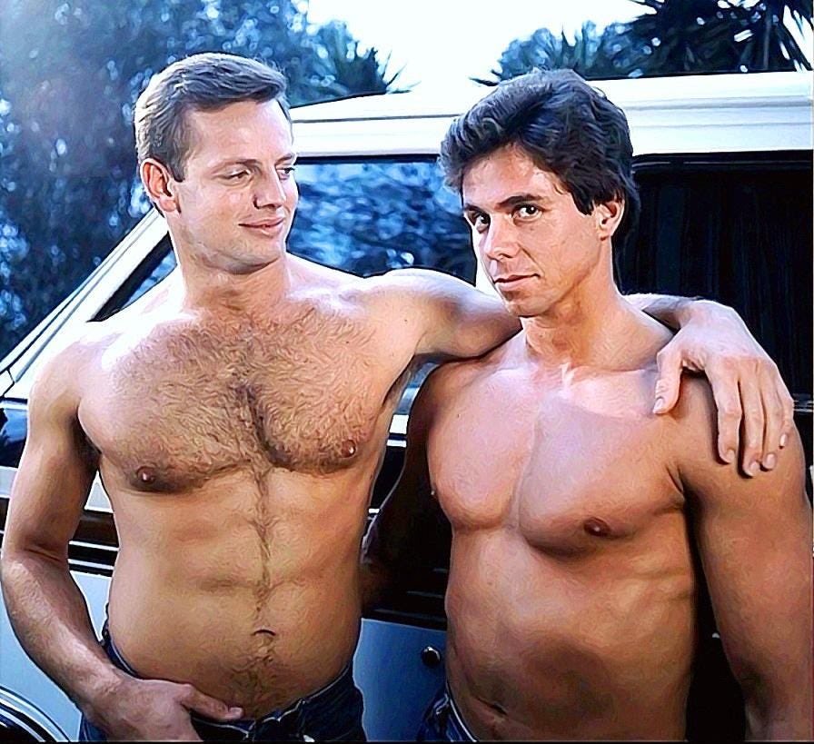 SNChaserMedia's tweet photo. In his docu film, Peter North discusses some ‘gay dude,’ a $50,000 mob story, and the gay-porn persona he denied for decades, Matt Ramsey.
https://t.co/acjzOxmkdl
#VintageGay #Beefcake #PeterNorth https://t.co/apee9Zib0j