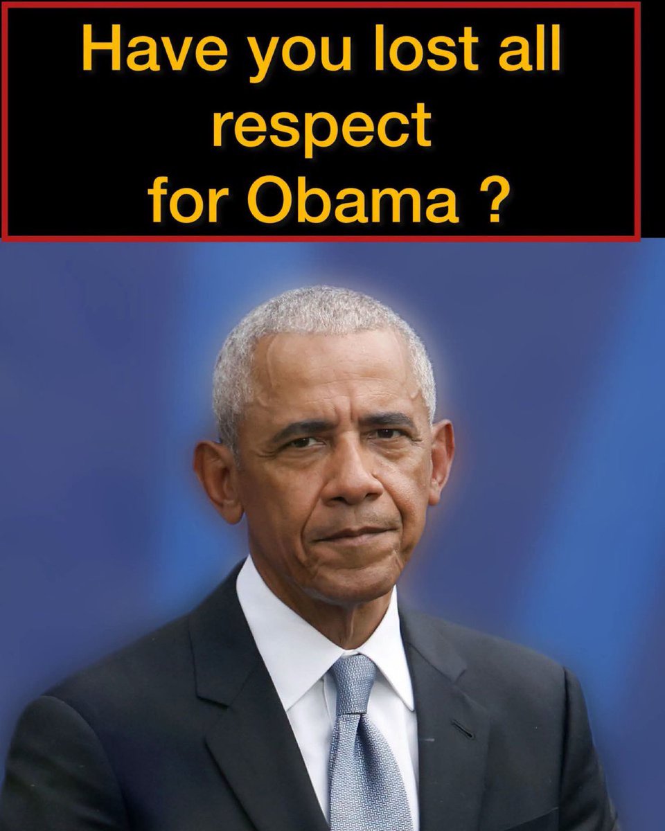 Eleanorzex's tweet photo. Have you lost all respect for Obama ? https://t.co/Q4k40oqwRb