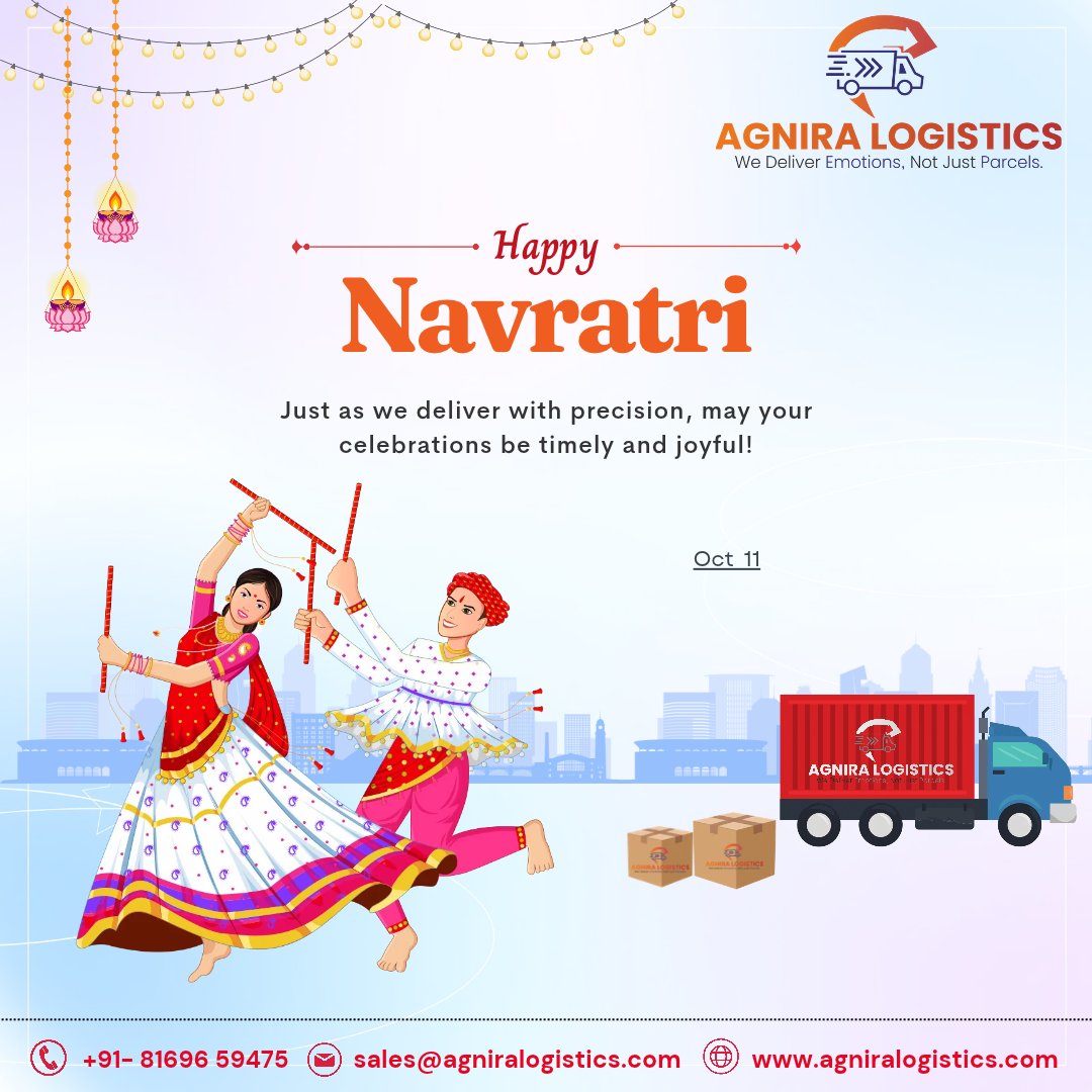 agniralogistics's tweet photo. May the divine blessings of Maa Durga fill your life with strength, prosperity, happiness, and success.
#HappyNavratri #Navratri2026 #JaiMataDi #MaaDurga #ShubhNavratri #FestivalOfJoy #AgniraLogistics #Logistics #SafeAndTimelyDelivery #EveryJourneyMatters #StrengthAndSuccess https://t.co/mPBvq857wC