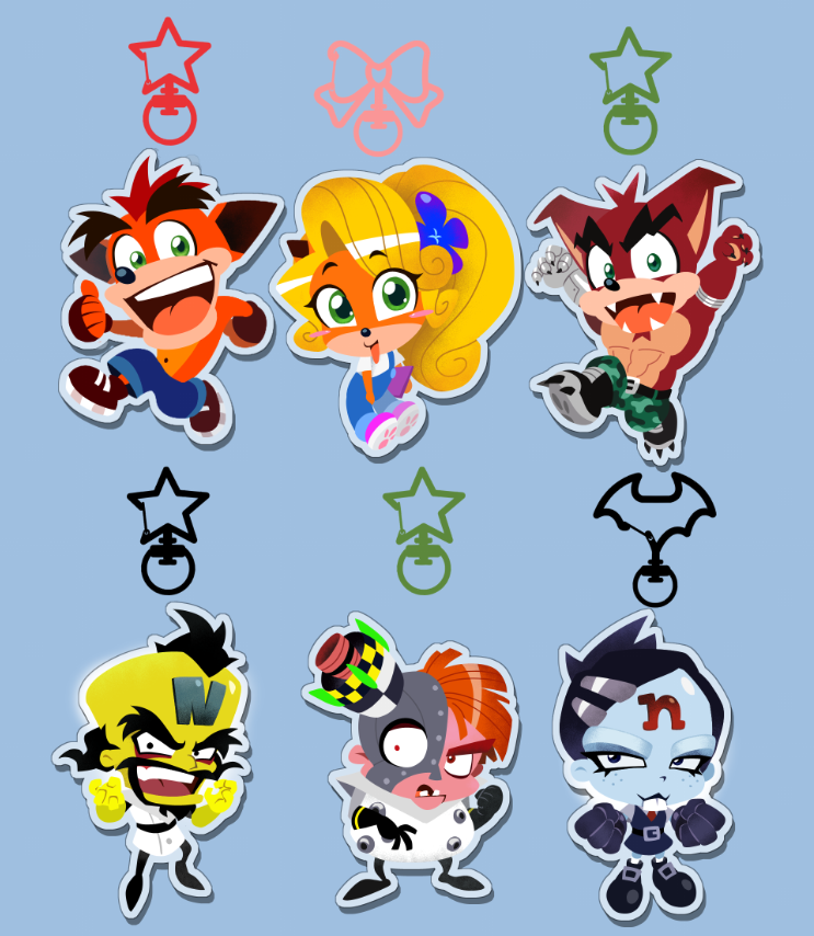Poopmallows's tweet photo. okay gang... this is who i have right now that i'll produce. if theres popular demand for some other characters that people would actually buy i dont mind doing more plz let me know. https://t.co/xtFPnRhXGl