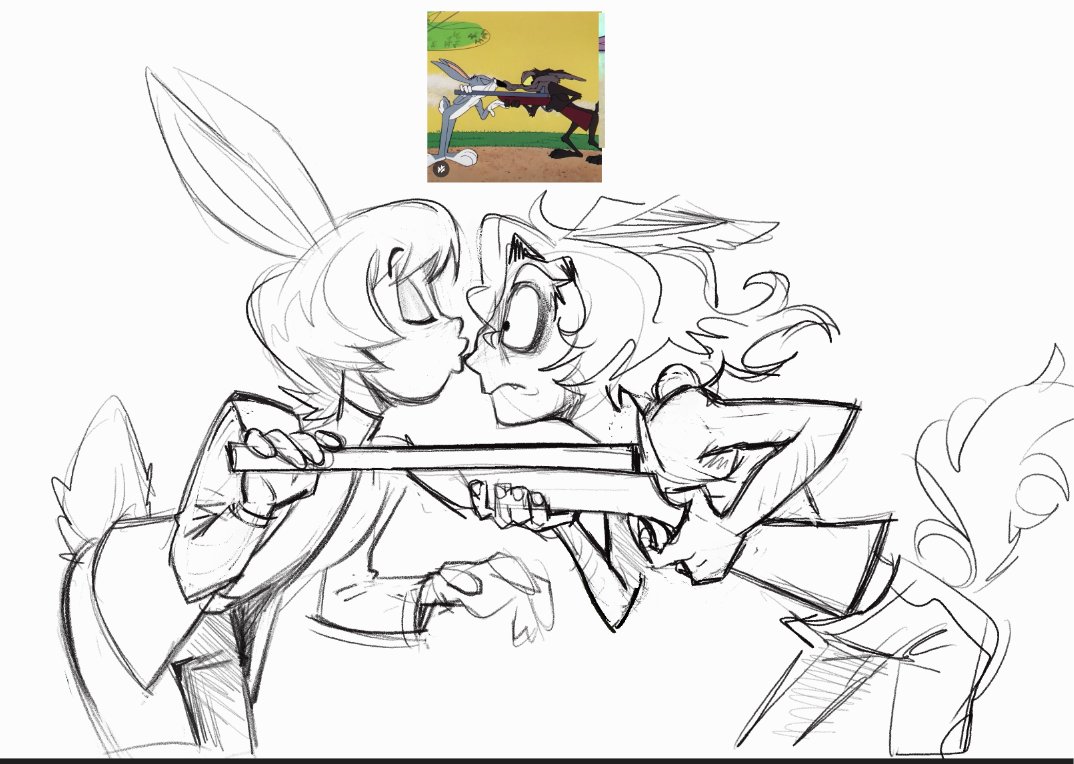 maightypeikko's tweet photo. bugs bunny girljinka https://t.co/OslnSke5VI