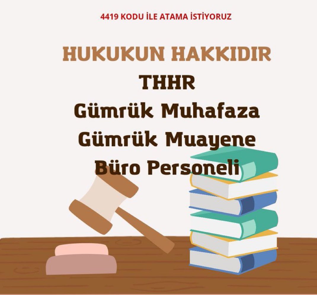 merryyemlaw1's tweet photo. 4419 nitelik kodu ile atama istiyoruz.#HukukçularAtamaBekliyor https://t.co/IQOWj8ycN1