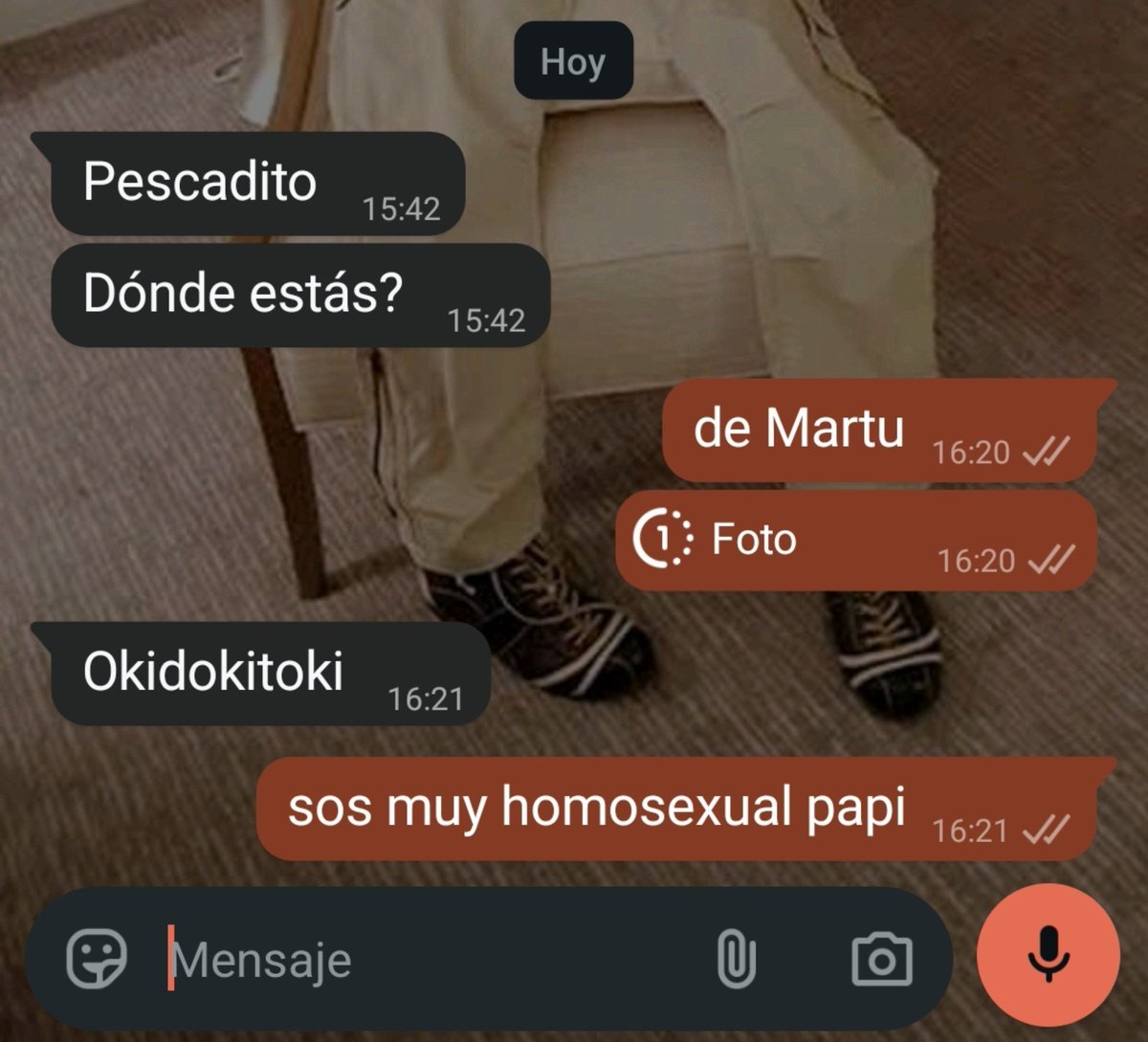 avriaguii's tweet photo. mí papa es gay https://t.co/04b2dAgkVj