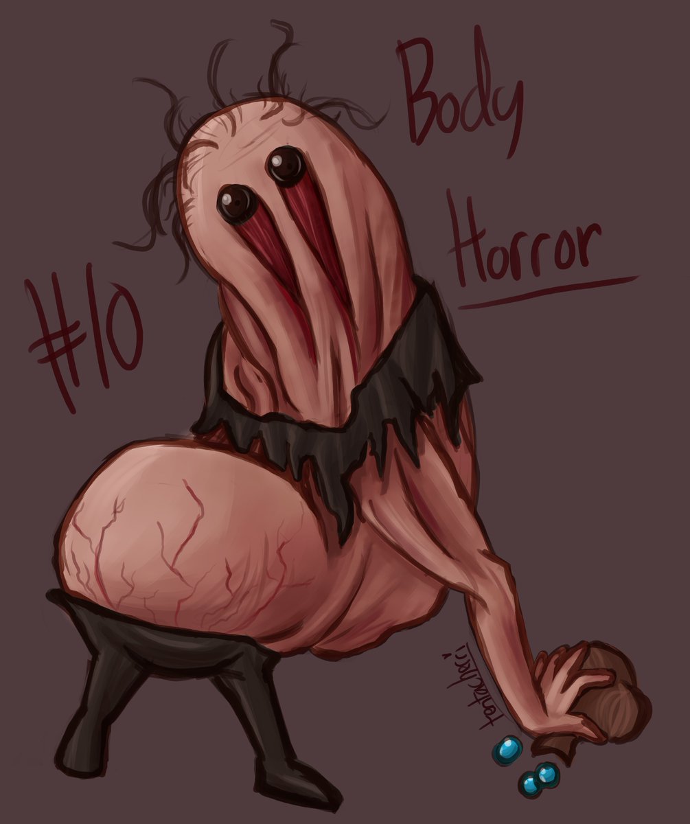 tentacherri's tweet photo. Goretober day 10: Body Horror!!
My fav lil abomination from my fave game <3<3
#goretober #xxanemiagoretober #xxanemiagoretober26 #lisarpg https://t.co/IncSubyPZN