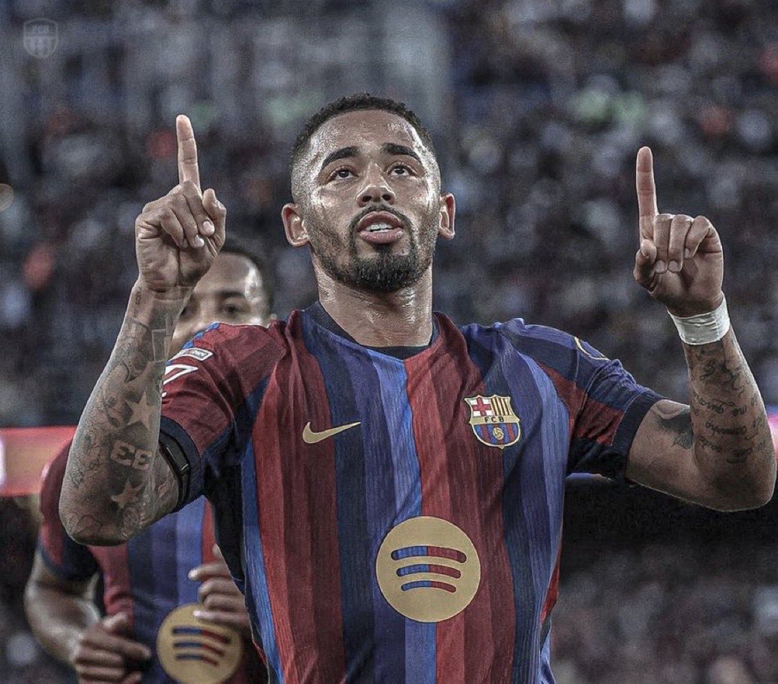 minuto91_tv's tweet photo. Gabriel Jesús lleva 3 Goles en 70 minutos con el Barça https://t.co/2LJoqE4cIs
