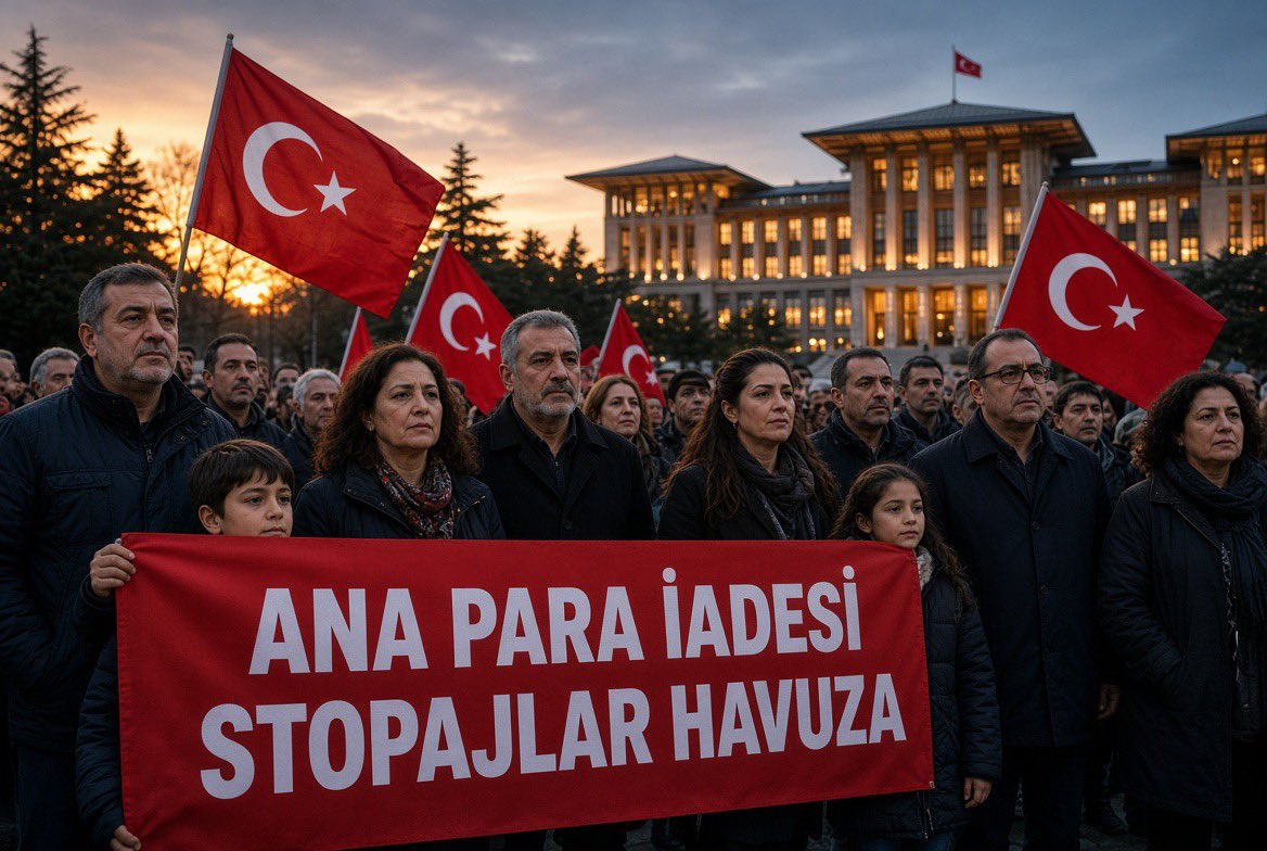 keniross10's tweet photo. Yılların birikimiyle kurduğumuz hayaller bir anda erimesin. Stopajlardan kesilen vergiler ve haksız kazançlar ortak havuzda toplanarak tüm fon zedelerinin ana parası + enflasyon kaybı hızla karşılanmalıdır. Ailelerimizin huzuru, adalet ve güven için sesimiz bir olsun.
Devletimiz bu mağduriyeti çözme gücüne sahiptir.
#FonZedelerAnkarada #StopajlarHavuza