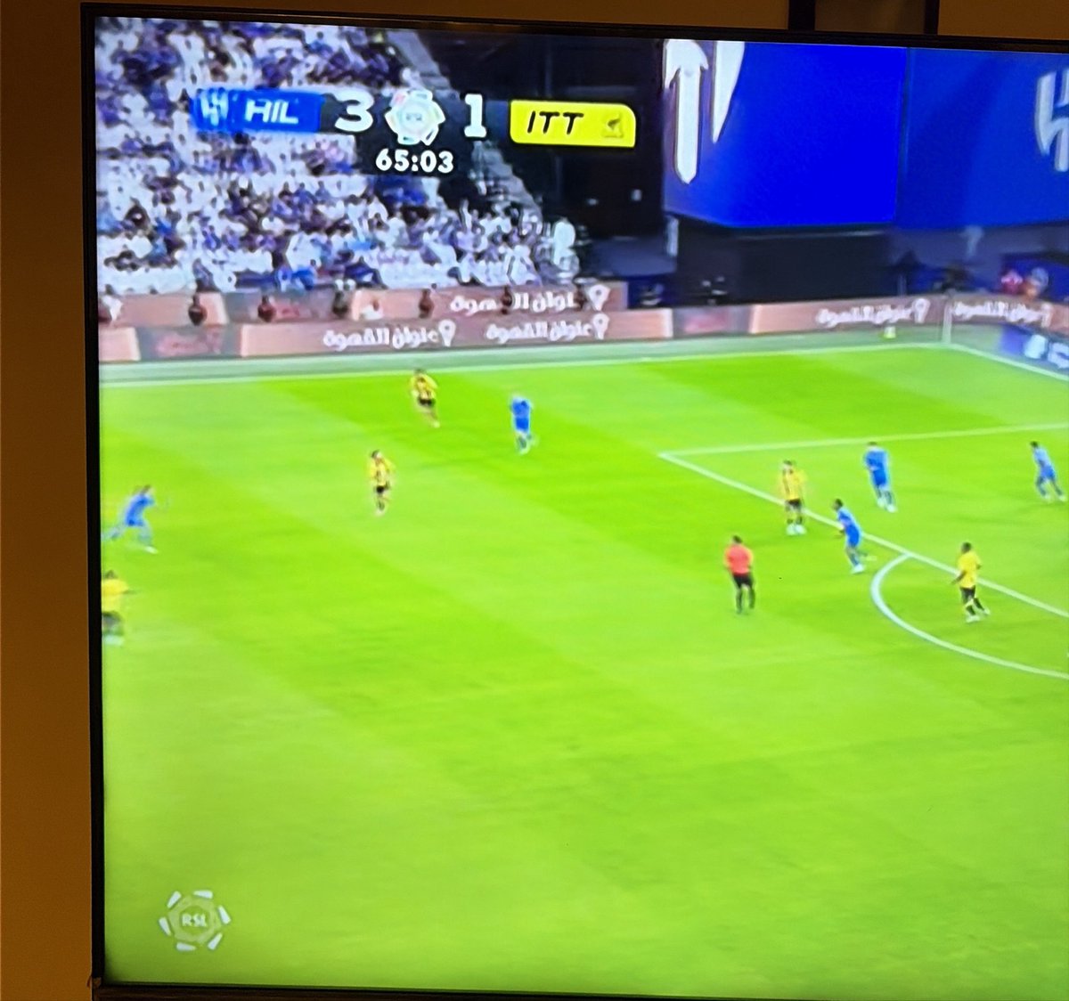 ip_8008's tweet photo. الهدف الثالث💙💙
#الهلال_الإتحاد https://t.co/iY0pYBnHKv