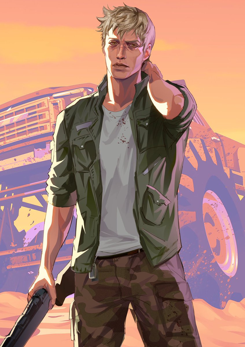 slaughtersafe's tweet photo. It has been confirmed that these two characters will not appear in GTAVI because they’re my #OC https://t.co/mco2x7qBJd
