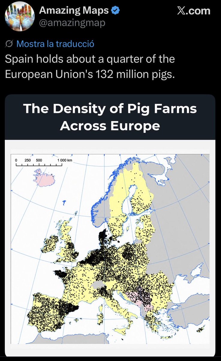 runrunbcn's tweet photo. @Guillemc1797 la “indústria” del porc i agroalimentària tenen unes externalitats negatives socials i econòmiques que sembla ningú vol comptabilitzar. Si ho comptessim tot, sortiria que no són gens rendibles. https://t.co/QsuYimFPTp