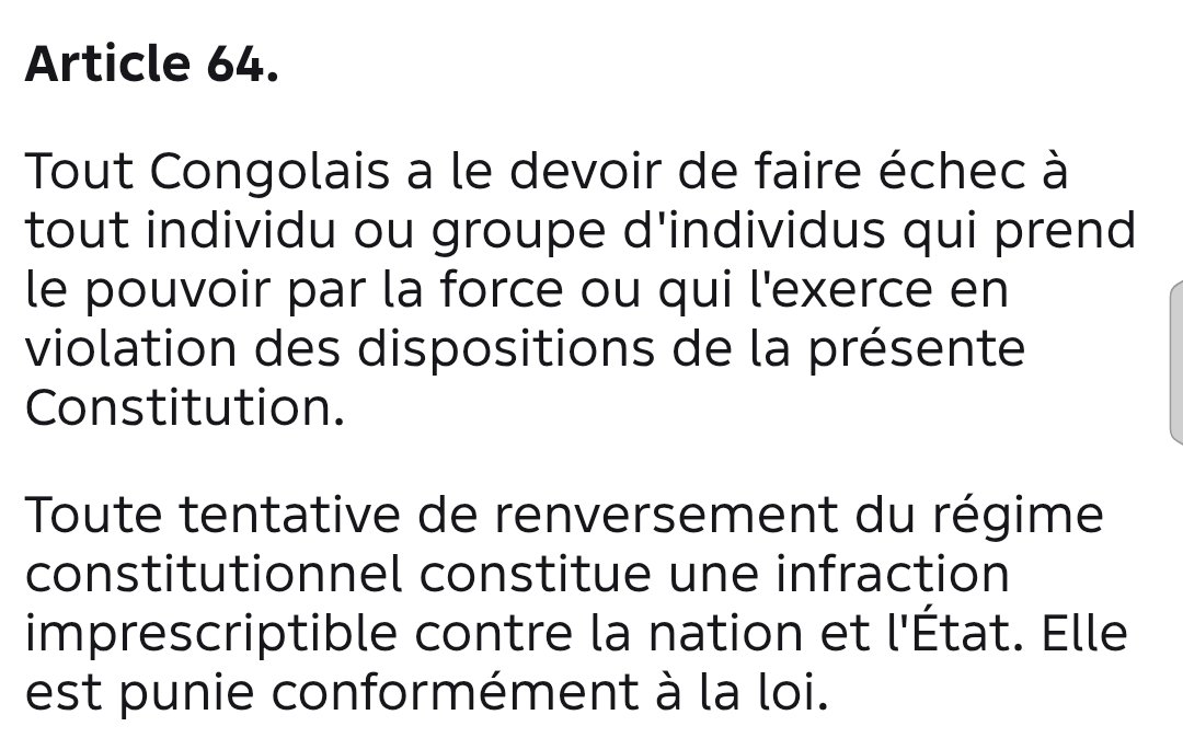 Clauvinemite's tweet photo. RDC: Analyse politique sur la coalition article 64 , C64.
La C64 veut tromper la population ou elle entrain de se tromper elle-même, en s'appuyant sur l'article 64 de la constitution de la rdc? Analysons ensemblele ces deux alinéas https://t.co/MZcNMltHhd