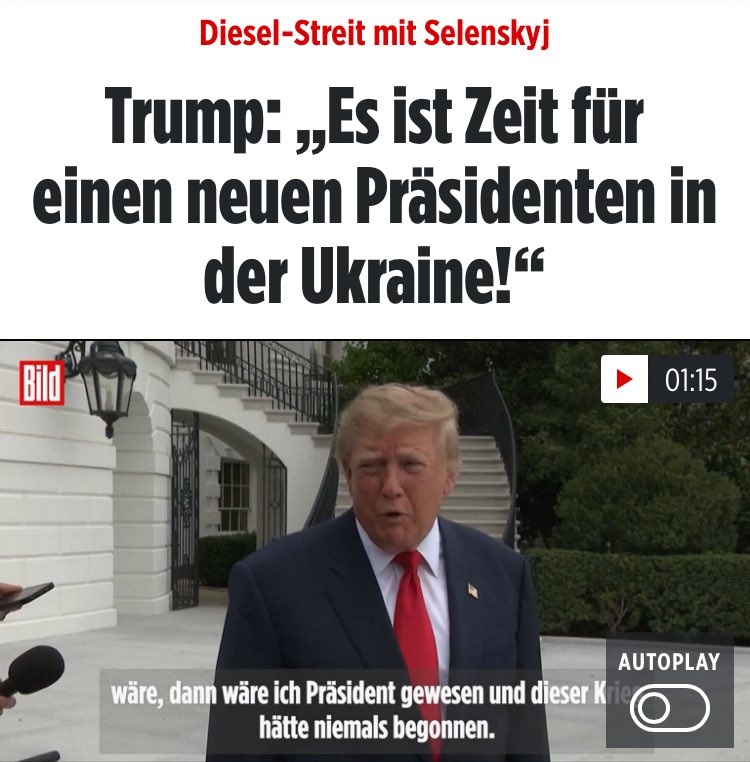 DirtyHarry_tv's tweet photo. Das ist keine gute Idee, das könnte zu Frieden führen. https://t.co/hVKWRlKd2i