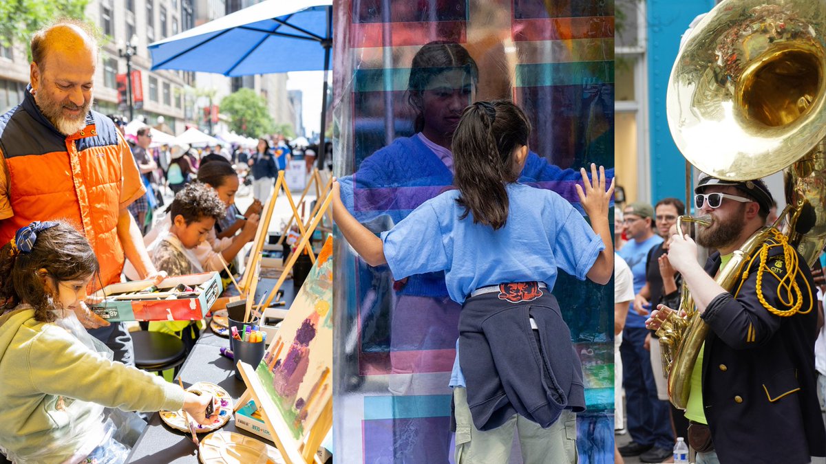 chipublib's tweet photo. Join us on Saturday, October 17 for Voices of the City: A Building-Wide Arts Celebration at Harold Washington Library Center. This arts celebration will showcase Chicago's creative pulse through film, storytelling, visual arts and music. Learn more: https://t.co/O8Y818sLJI https://t.co/u66pyZ6z1v