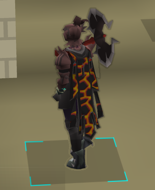 trellsky's tweet photo. I finally finished the job and maxed in OSRS today, max infernal cape was the original goal before I knew anything about the game.

First Infernal cape 1 year into the ironman

Max cape 2.5 years into the ironman (I stopped to collect some small items like tbow/shadow xd) https://t.co/dT0z95PlkI