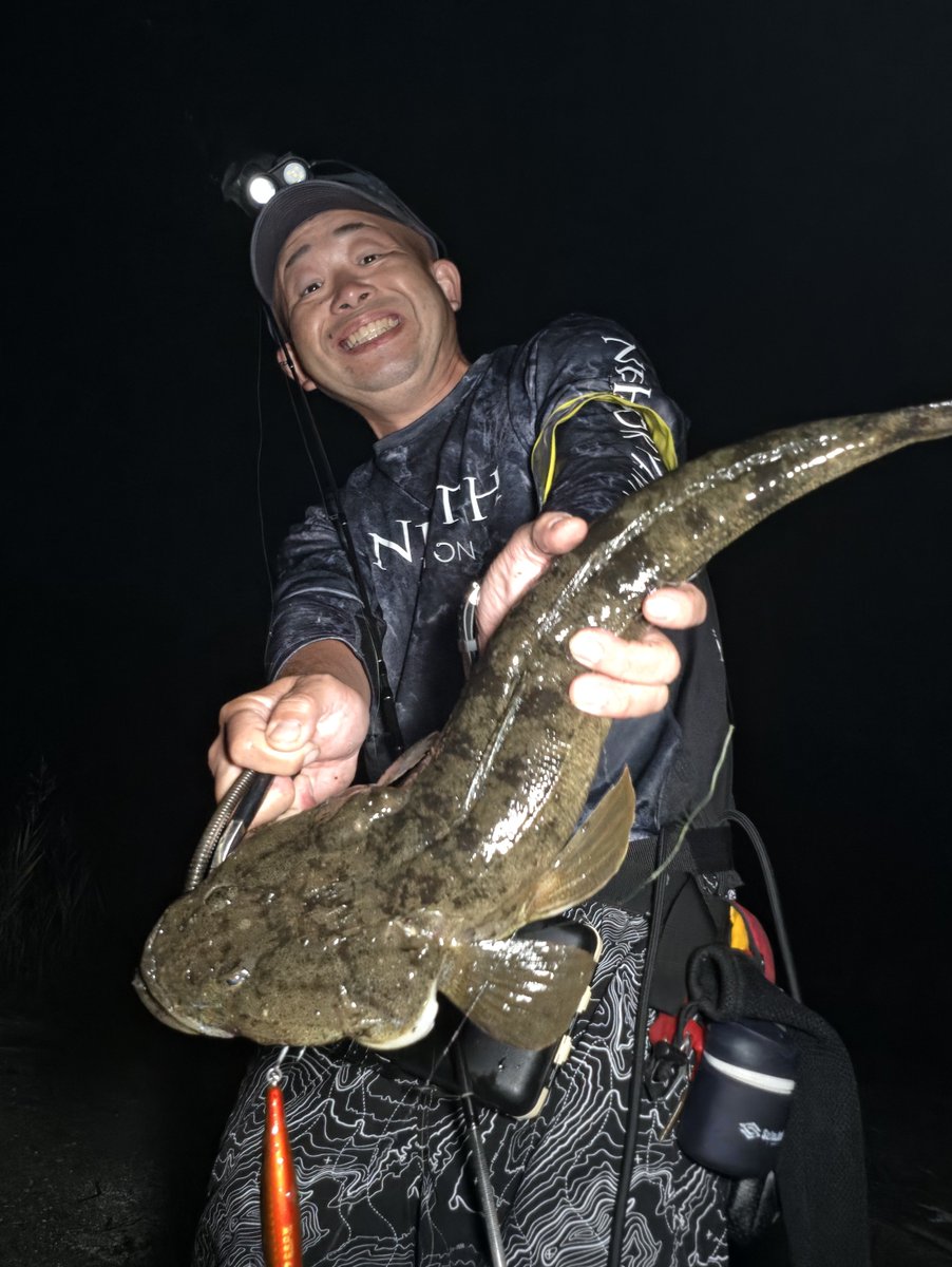ozaki_garyu's tweet photo. 佐渡ビッグゲーム第7回大会1日目

トップ道！
トップマゴチ52.5cm！
ペンシルベイトでマゴチを釣る男ozaki！

加茂湖でトップでマゴチ釣った人いないんじゃない？しかも50up！

FishRanker賞をこれで狙うぞ！

#FishRanker #佐渡ビッグゲーム #nada #CRAW #ペンシルベイト #トップウォーター #マゴチ https://t.co/b3843Xtdni