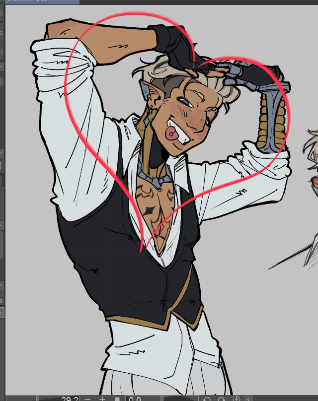 _aleexu_'s tweet photo. mizuki in this au is kind of an asshole but hes cute https://t.co/sOxy5bJ9dV