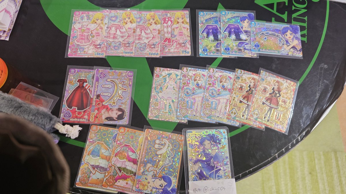 ich_cos's tweet photo. アイカツアンコール！
交換/譲渡

求)パラレル　いちご　あおい　ノエル

譲)画像内

お声かけください。
比率違い可能です。

名古屋手渡しでの交換
もしくは郵送。
お願いします🙇⤵️　栄周辺おります。 https://t.co/ra5JZTMrGx