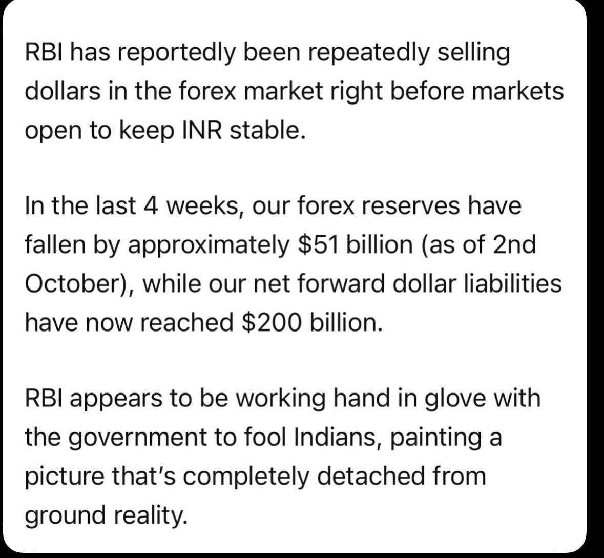 arjunaditya_'s tweet photo. We need to in increase exports and become a bit self reliant before it’s too late https://t.co/eE8156b9Y5