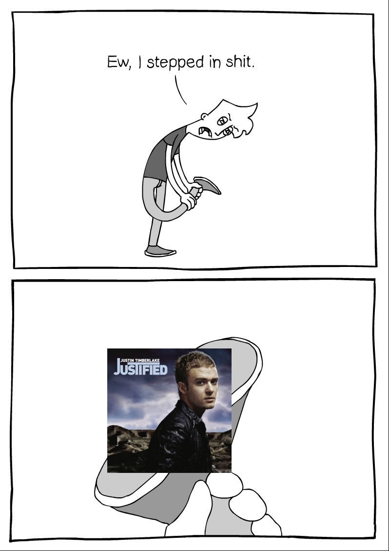 according2b4r's tweet photo. spotify throwing justin timberlake at me without warning https://t.co/7yiz7oYW5q