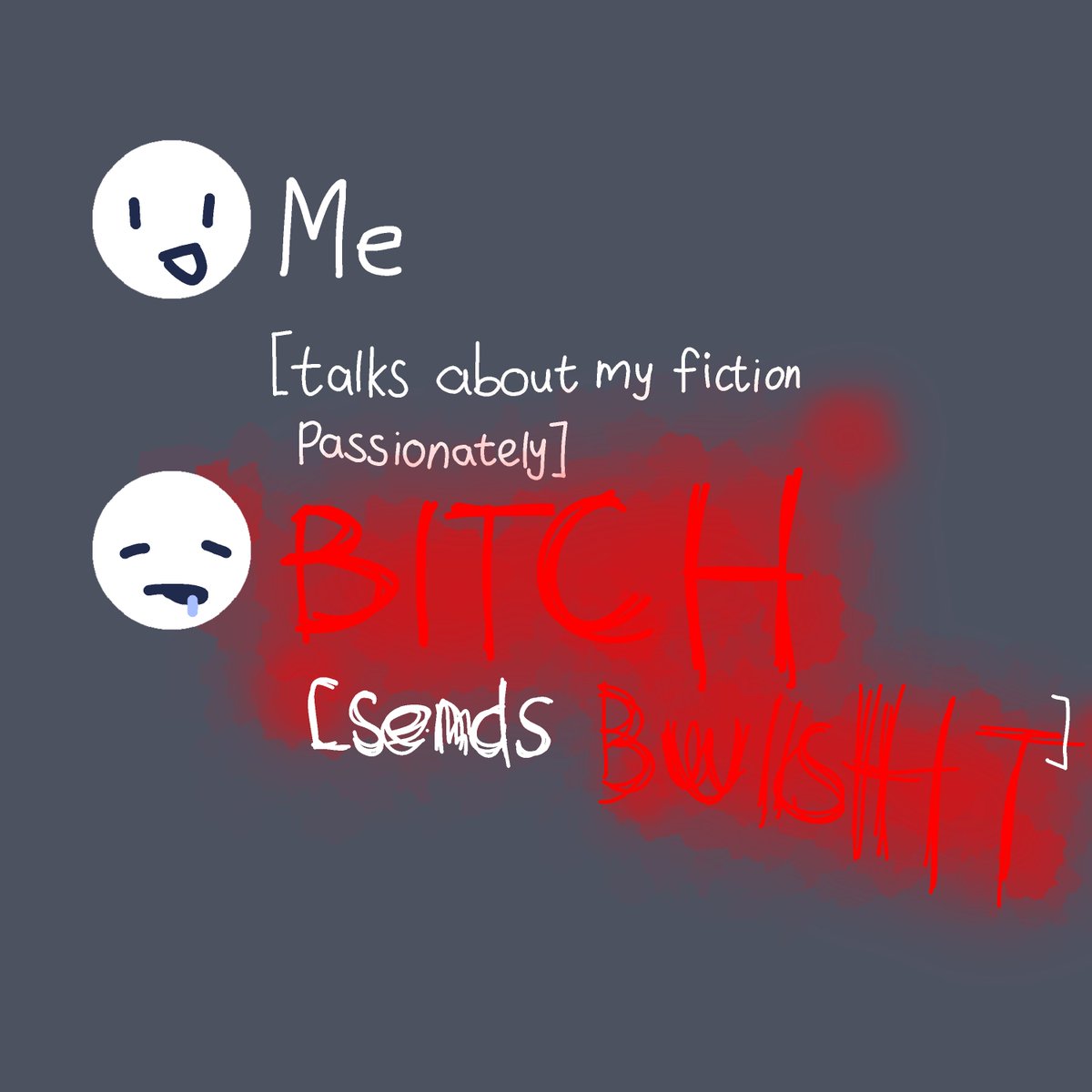 slowly_witherin's tweet photo. @mickhart_05 The second pic kinda happened to me 3 days ago omg and I made a vent art about it too https://t.co/IdZVNg98To