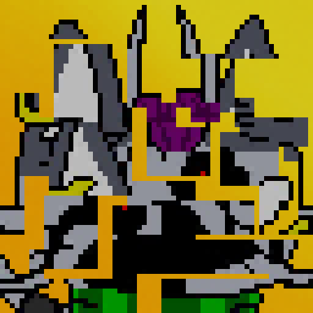 FreireKaiq37825's tweet photo. My dialogue portrait being corrupted by the entity.

#cattoboi https://t.co/gNR3ErTMFh
