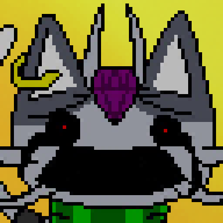 FreireKaiq37825's tweet photo. My dialogue portrait being corrupted by the entity.

#cattoboi https://t.co/gNR3ErTMFh