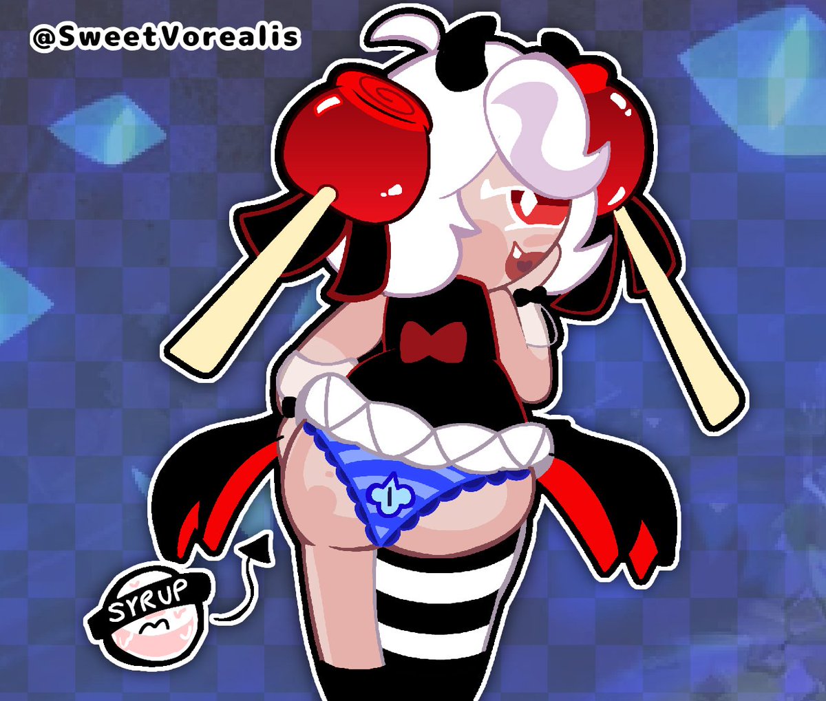 SweetVorealis's tweet photo. How about a sweet lie~?

Capple is criminally underrated 🍫🍎
#crknsfw #vore #digestion #vorepred https://t.co/iLrmdyZYWC