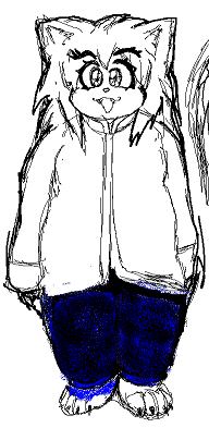 MangoShakeFever's tweet photo. @glognuts552634 drawing is unfinished for 3rd image and coloring is unfinished in 4th image.

try to draw Nekojin's hair like Yajirobe for reference. https://t.co/ivFkmGBTag