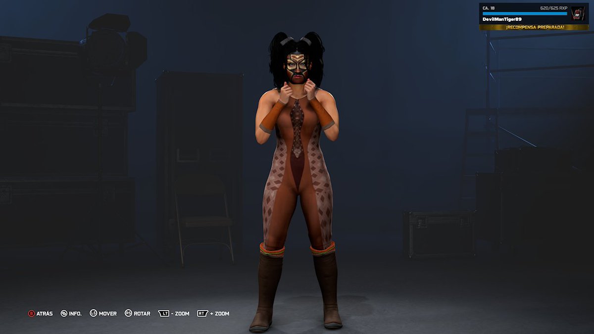 DevilManTiger's tweet photo. #WWE2k25
I've already created several, I just need to work on the most difficult part, which is the movements. As I finish them, they'll be uploaded to the community.
Preview of Mariposa
#Luchaunderground https://t.co/dX2U8lkZDT